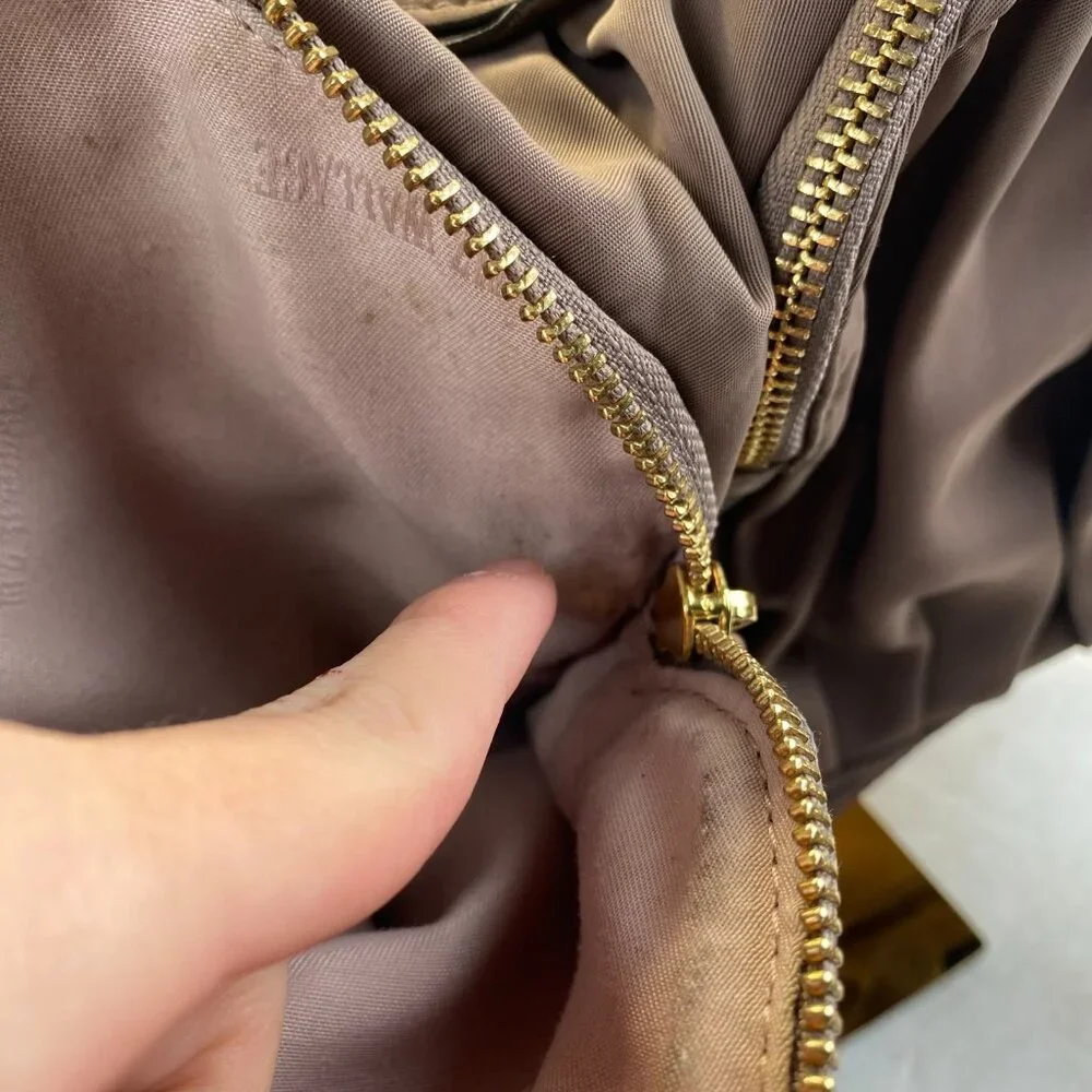 MZ Wallace thompson Mauve Nylon hobo bag Crossbody